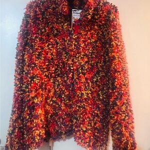 Desigual colorful sweater -Open front